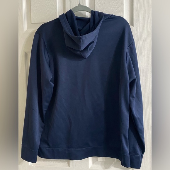 NFL Team Apparel Denver Broncos Blue Hoodie - Picture 2 of 6